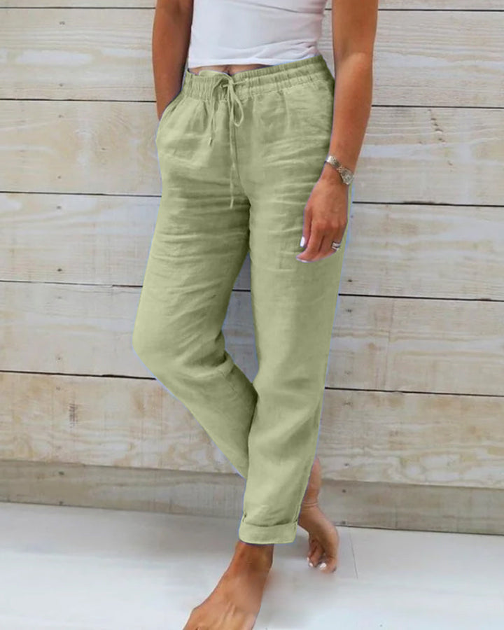 Serena - Relaxed Linen Trousers