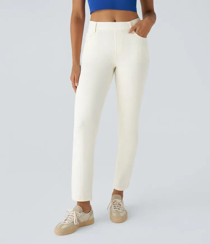 ComfortFit™ - Elastic and comfortable pants with high waist - Alurea & Co.
