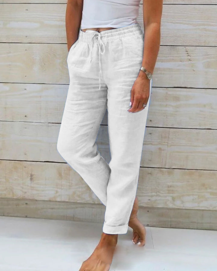 Serena - Relaxed Linen Trousers