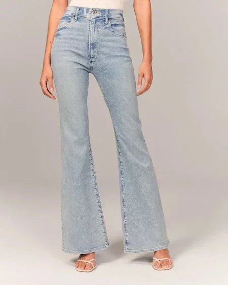 Valencia - High-Rise Flare Jeans