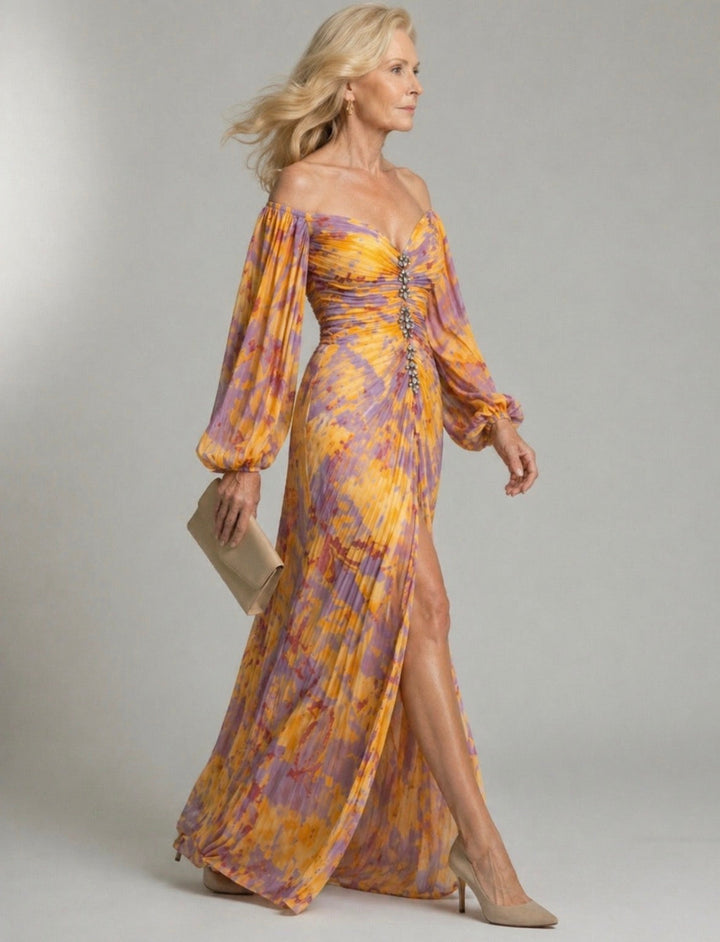 Rachel | Elegant Dress with V-Neck