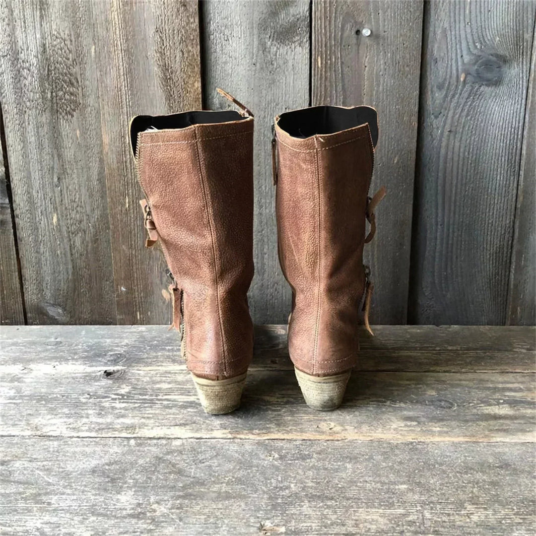 Stylish Autumn Boots - Alurea & Co.