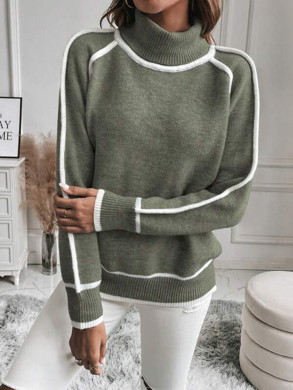 Mary | Turtleneck Sweater - Alurea & Co.