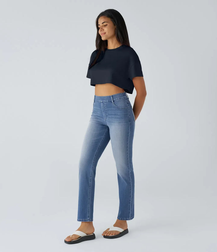ComfortFit™ - Elastic and comfortable pants with high waist - Alurea & Co.