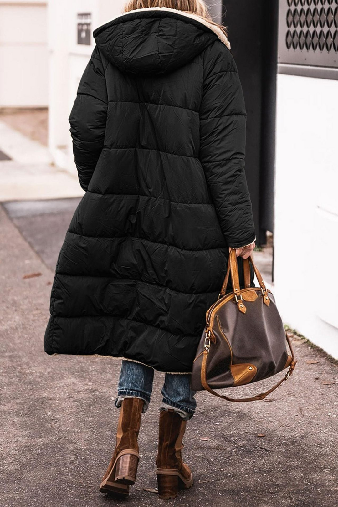Elegant Reversible Coat for Women - Alurea & Co.