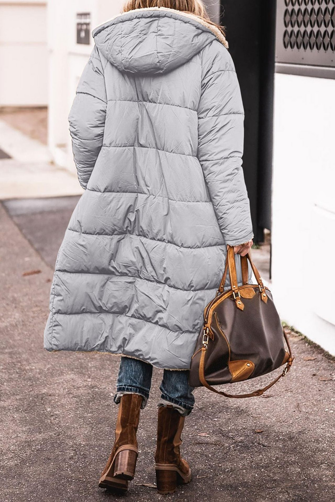 Elegant Reversible Coat for Women - Alurea & Co.