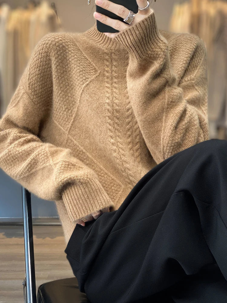 Ellis Cashmere Sweater - Alurea & Co.