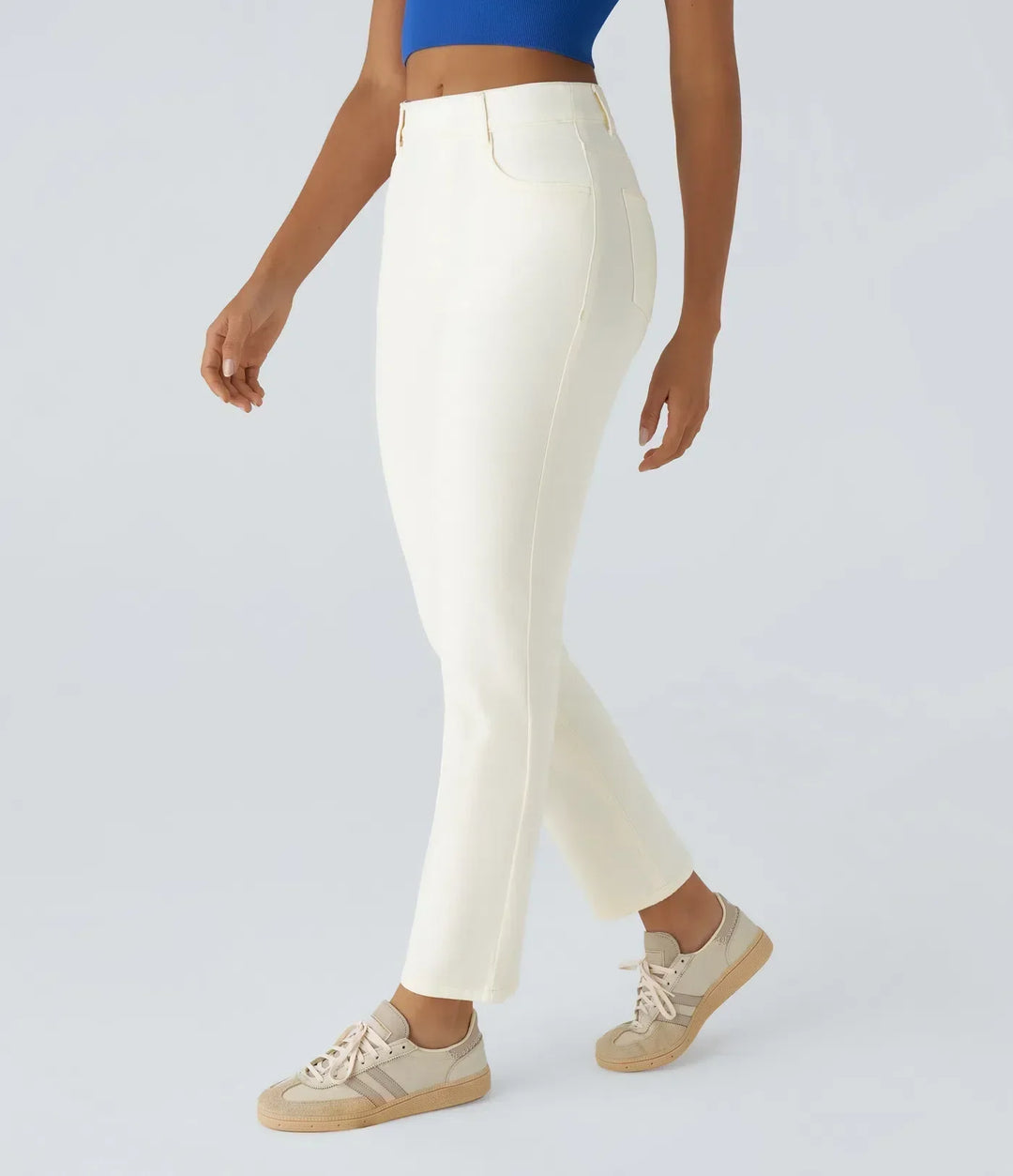 ComfortFit™ - Elastic and comfortable pants with high waist - Alurea & Co.