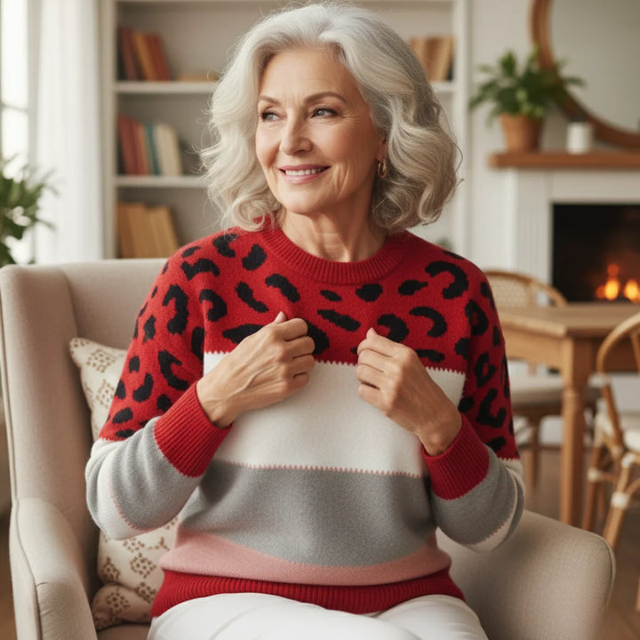 Charlene | Leopard Comfy Sweater