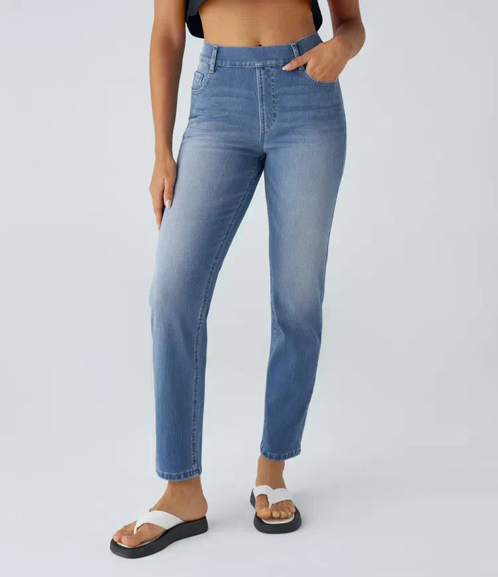 ComfortFit™ - Elastic and comfortable pants with high waist - Alurea & Co.