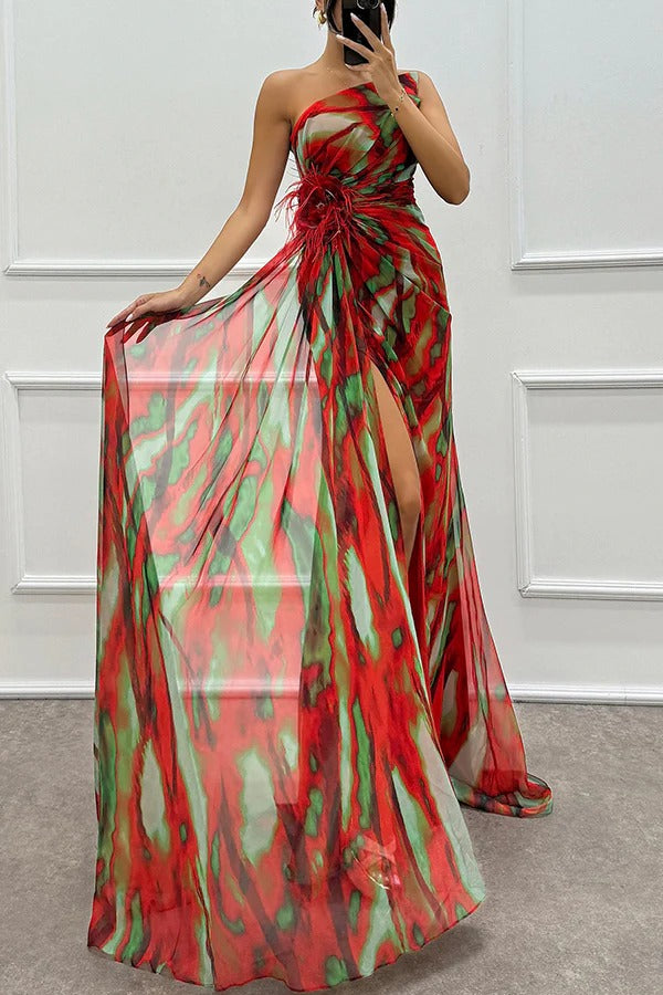 Cora | Vibrant Draped Dress