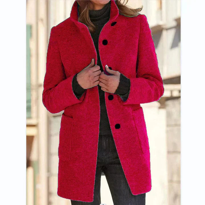 Janny | Sleek Windbreaker Coat - Alurea & Co.