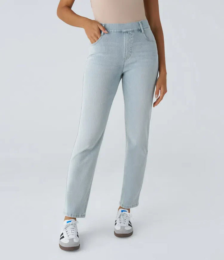 ComfortFit™ - Elastic and comfortable pants with high waist - Alurea & Co.