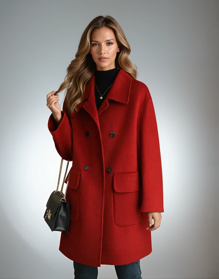 Megan | Cashmere Coat - Alurea & Co.
