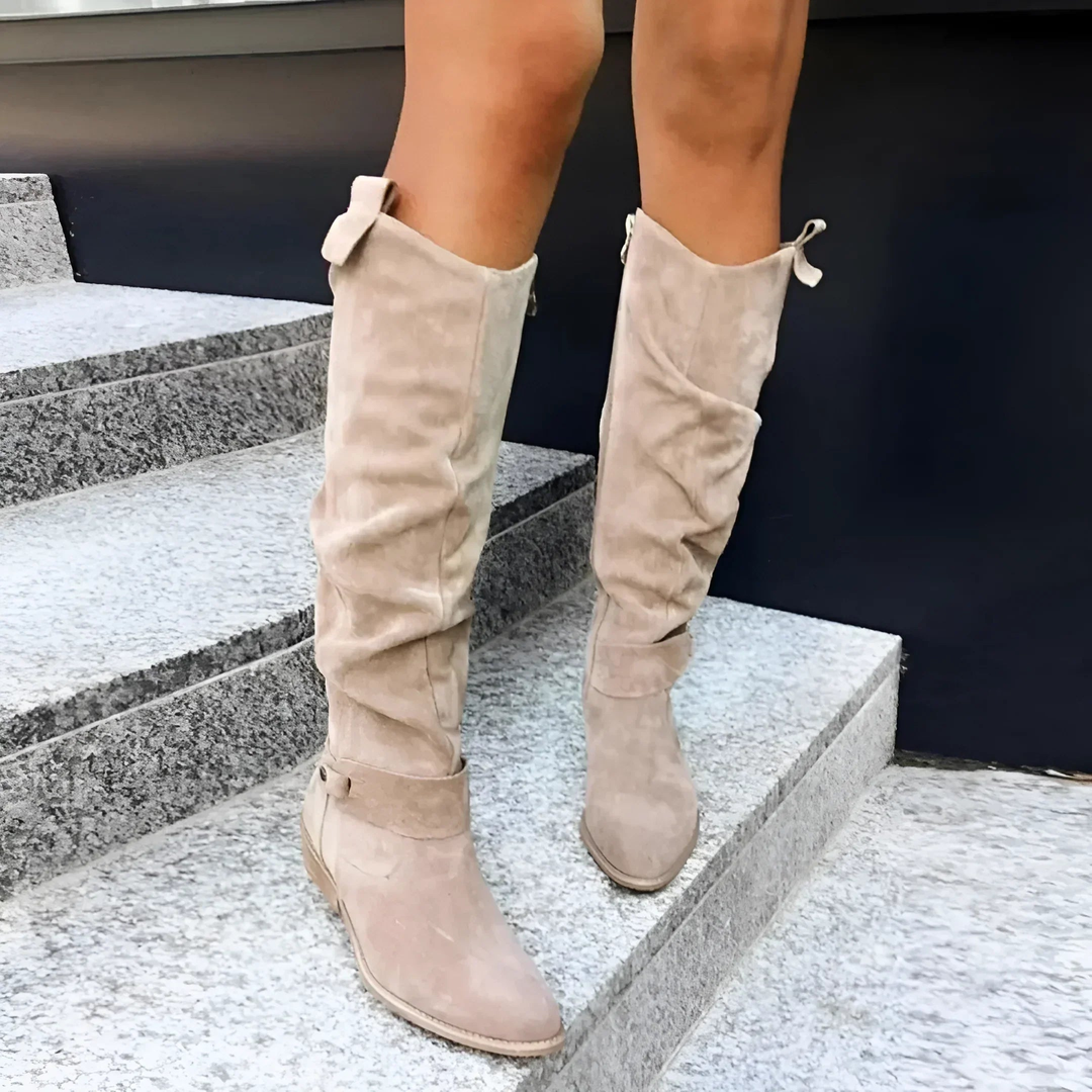 Reverie – Suede Knee Boots
