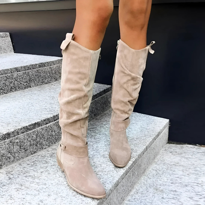 Reverie – Suede Knee Boots