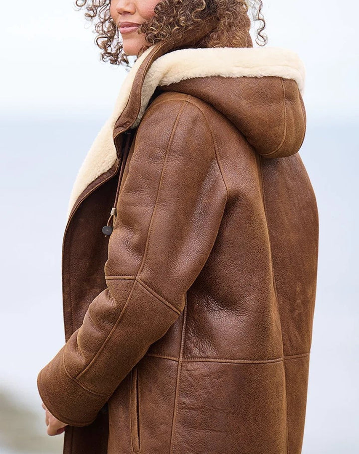 Claudine | Timeless Hooded Winter Coat - Alurea & Co.