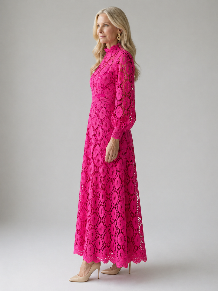 Penelope | Lace Midi Dress