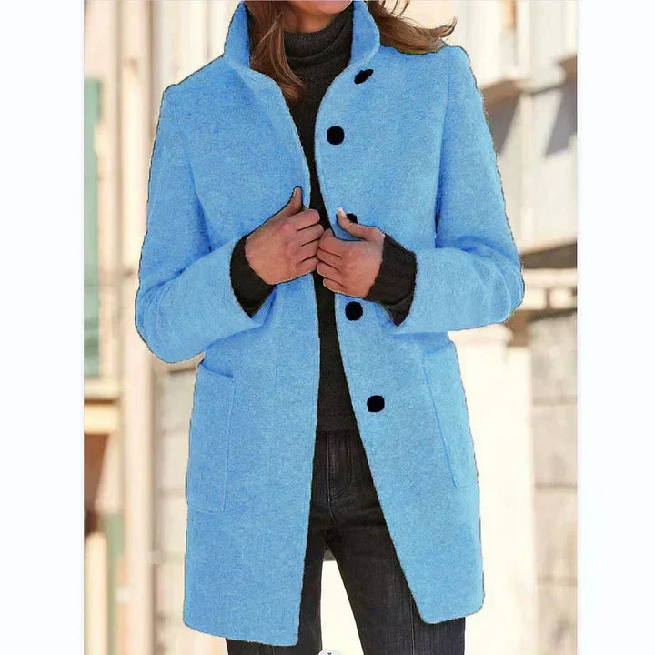 Janny | Sleek Windbreaker Coat - Alurea & Co.