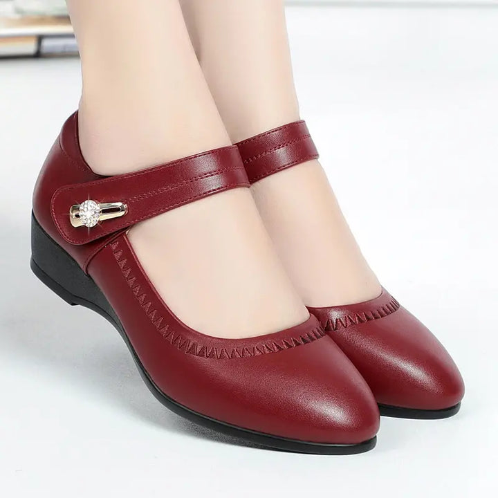 Lydia – Elegant Mid-Heel Comfort Shoes - Alurea & Co.