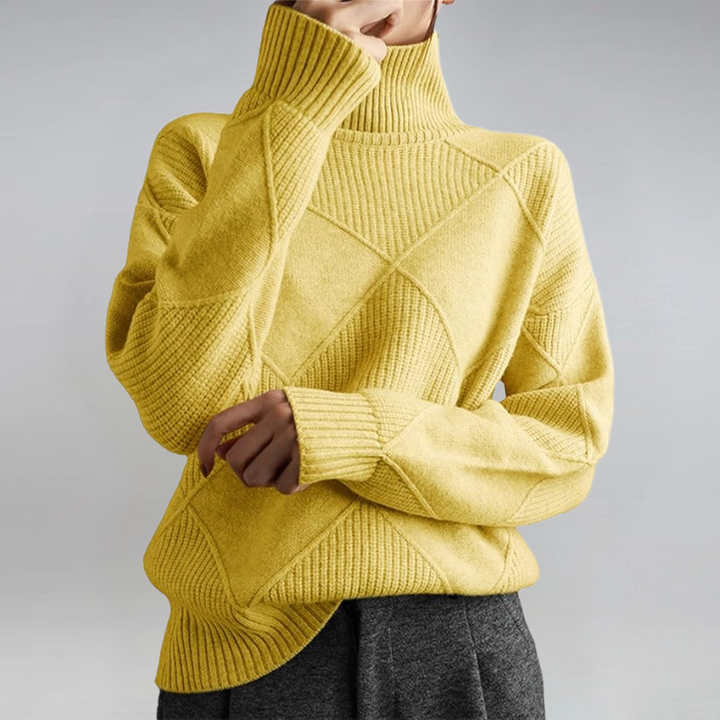 Lauren | Luxe Turtleneck Sweater - Alurea & Co.