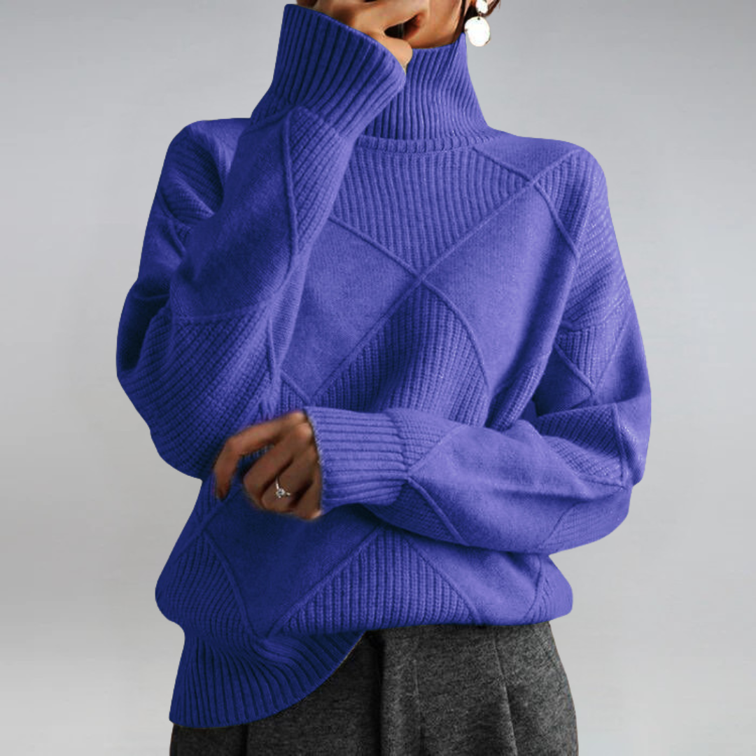 Lauren | Luxe Turtleneck Sweater - Alurea & Co.