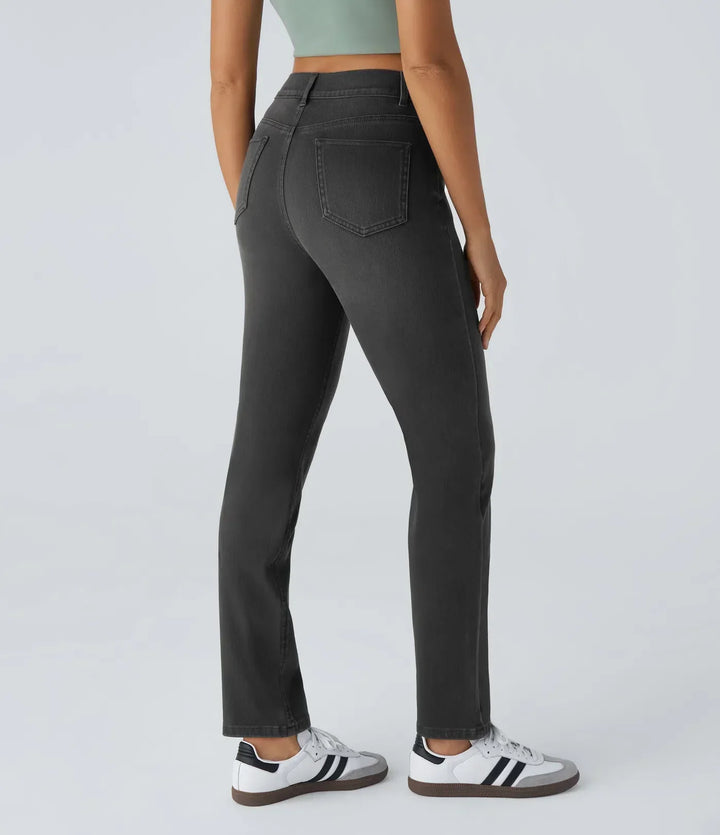ComfortFit™ - Elastic and comfortable pants with high waist - Alurea & Co.