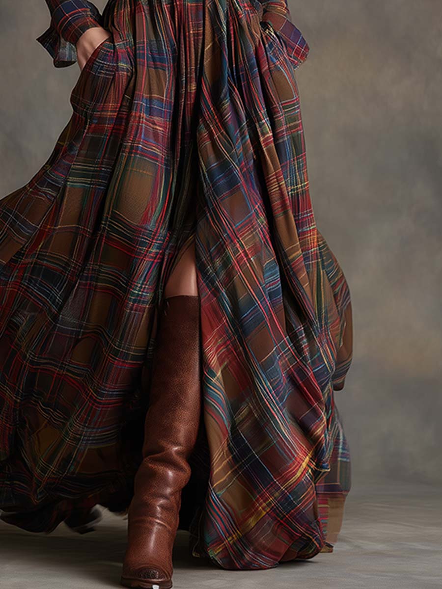Mireline - Classic Button-Up Shirt Dress - Alurea & Co.