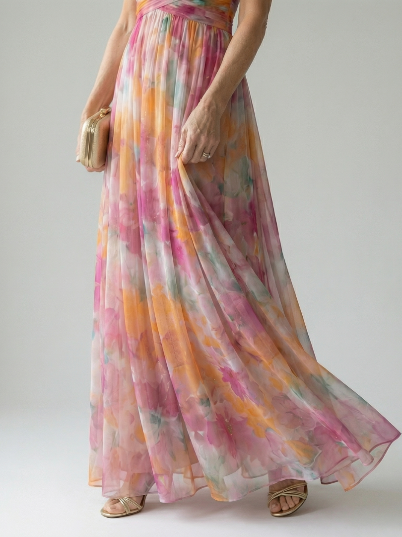 Brooklyn | Soft Wrap Maxi Dress