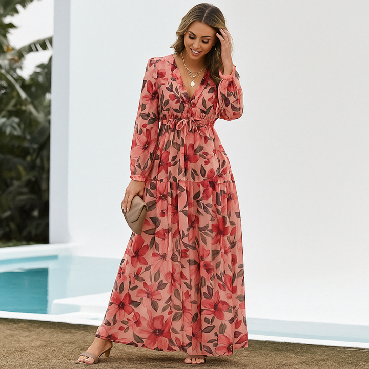 Juliana – Elegant Floral Dress