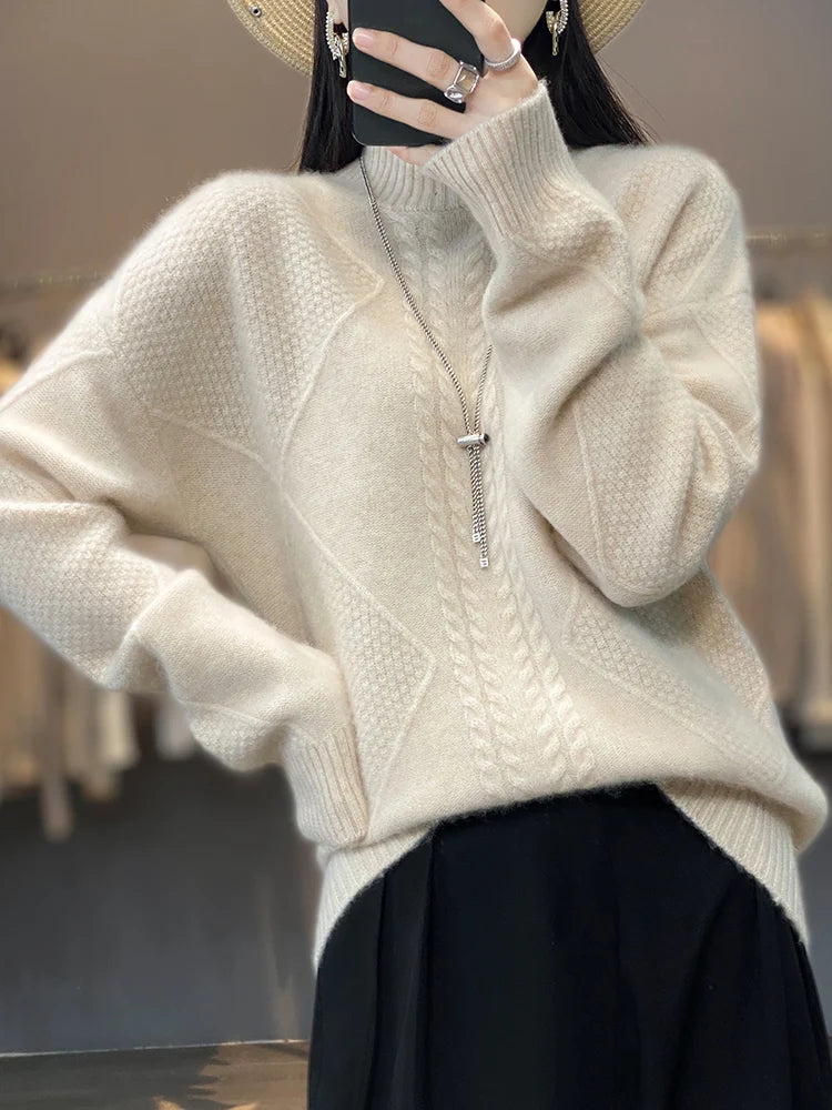 Ellis Cashmere Sweater - Alurea & Co.