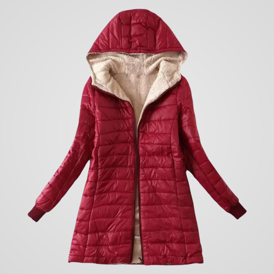 Caroline | Sherpa-Lined Winter Coat - Alurea & Co.