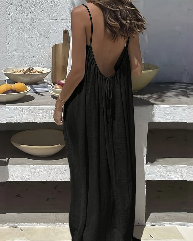 Cami - Elegant Backless Dress