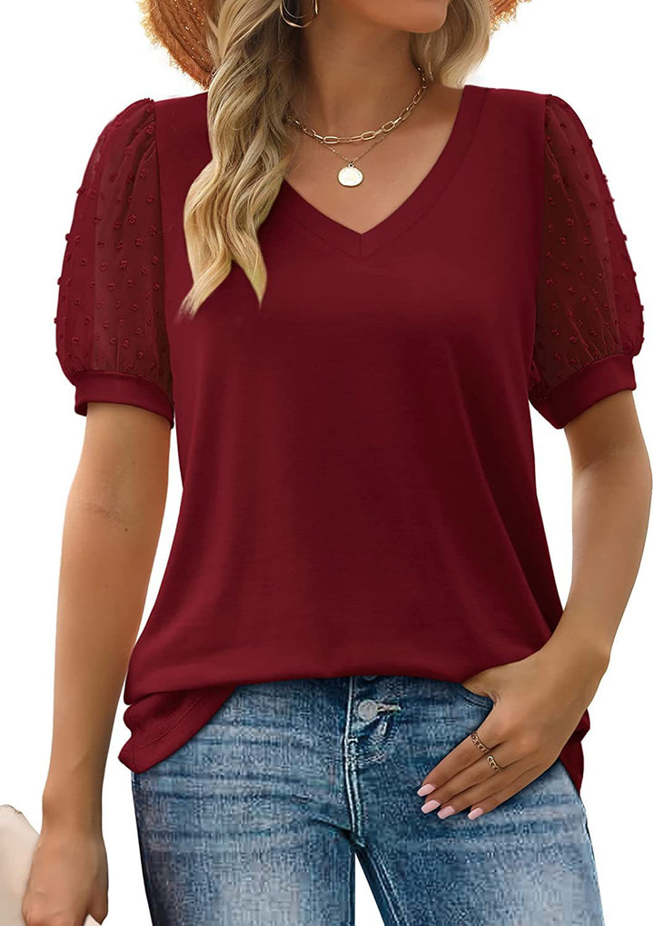 Viva – Elegant V-Neck Top