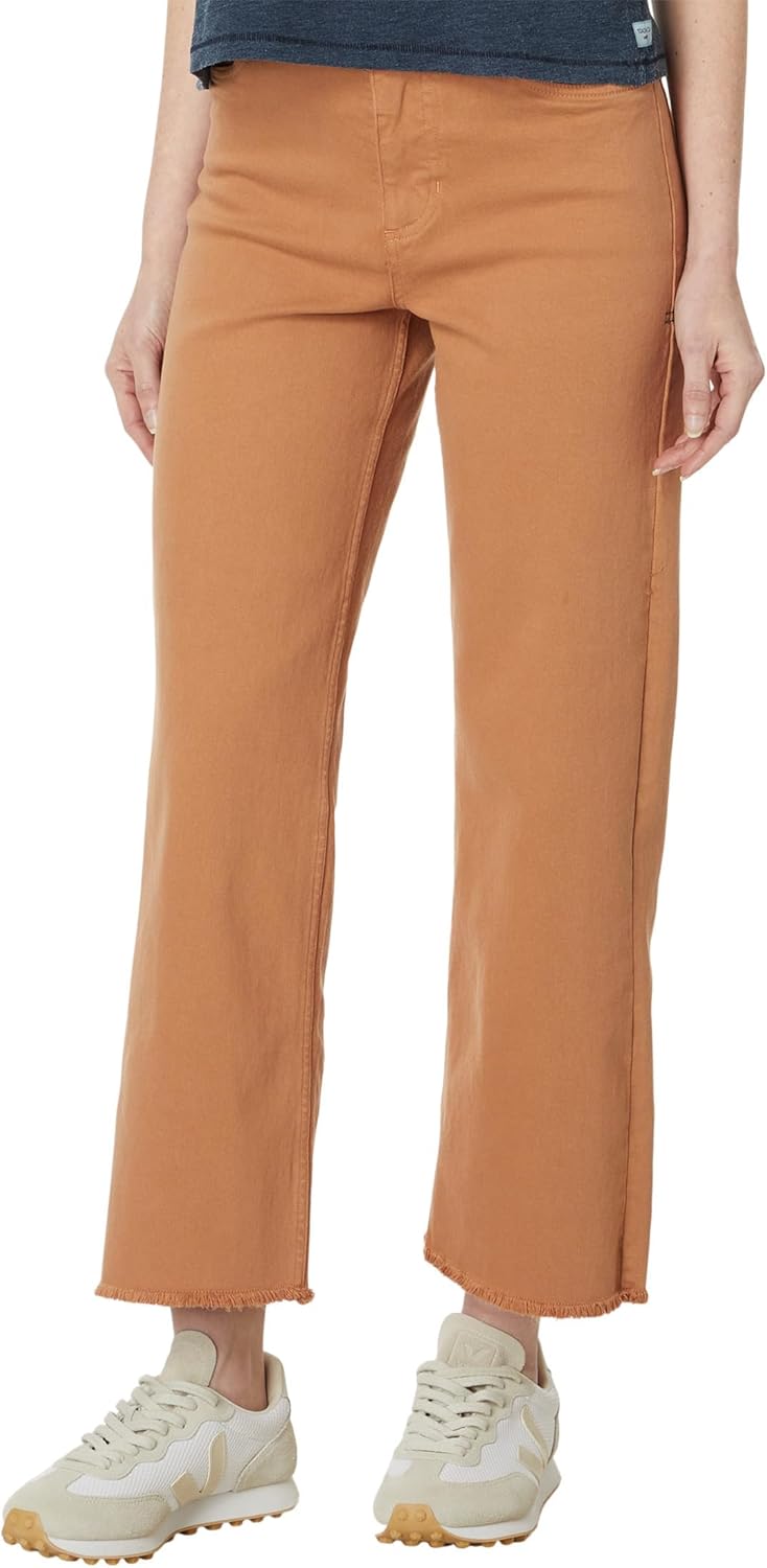 Solene Flares High-Rise Crop Pants