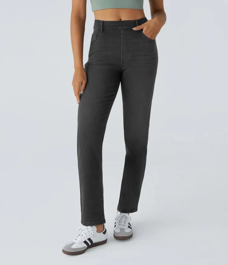 ComfortFit™ - Elastic and comfortable pants with high waist - Alurea & Co.