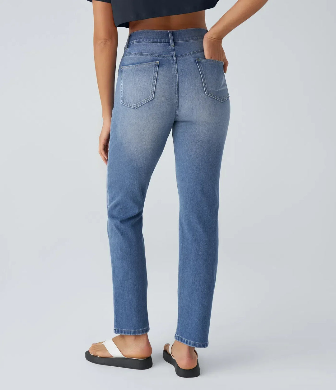ComfortFit™ - Elastic and comfortable pants with high waist - Alurea & Co.