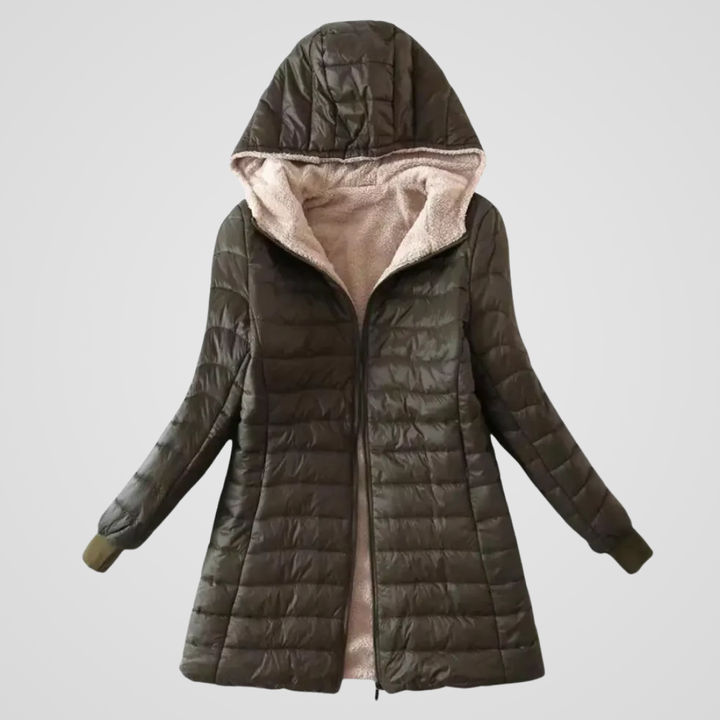 Caroline | Sherpa-Lined Winter Coat - Alurea & Co.