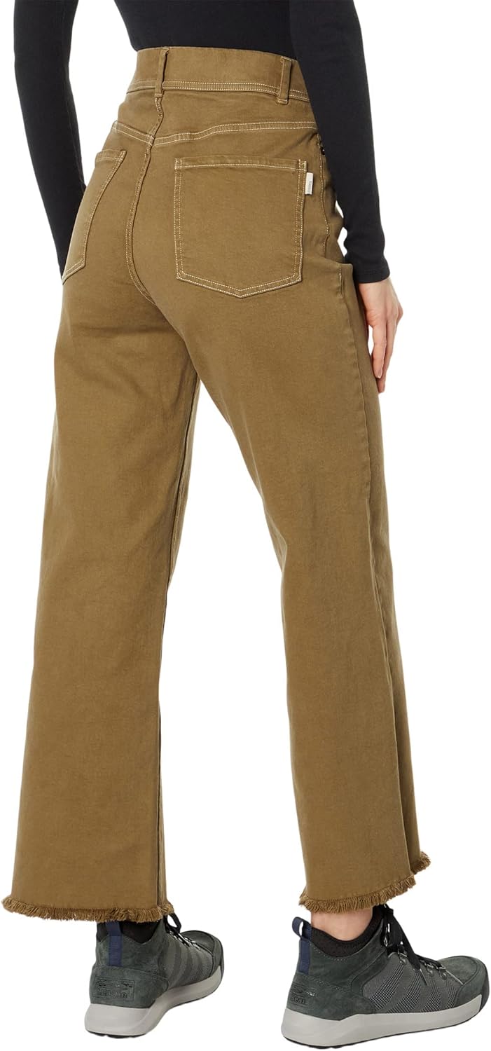 Solene Flares High-Rise Crop Pants