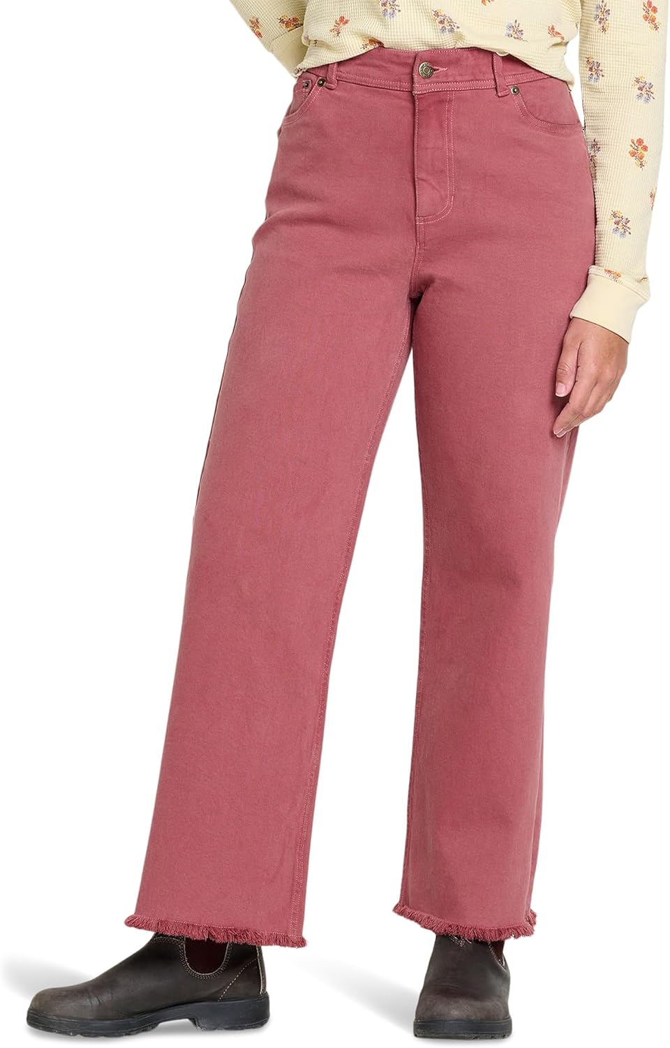 Solene Flares High-Rise Crop Pants