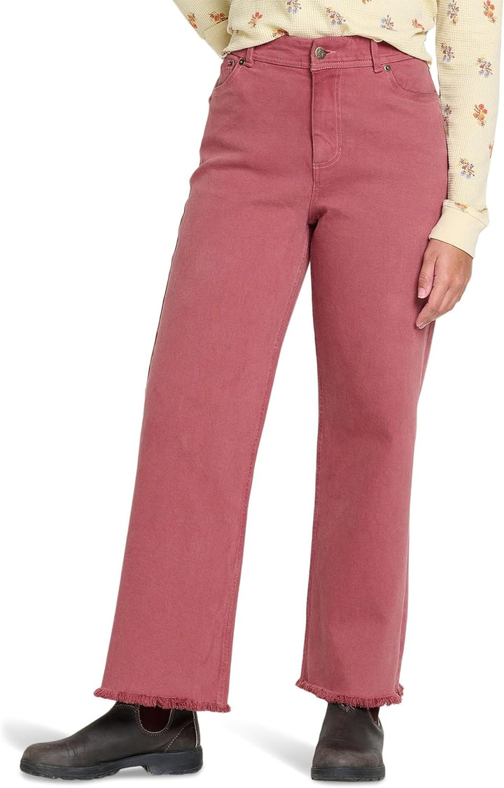 Solene Flares High-Rise Crop Pants