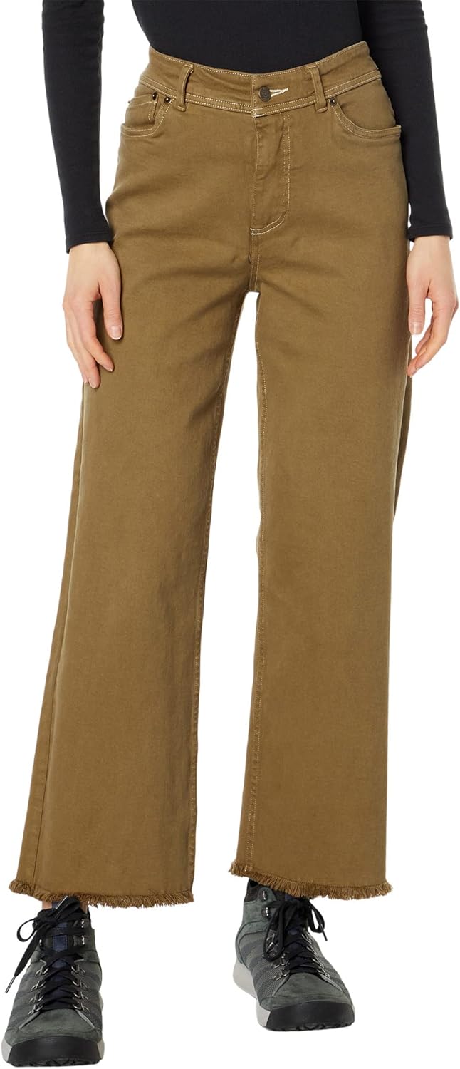 Solene Flares High-Rise Crop Pants