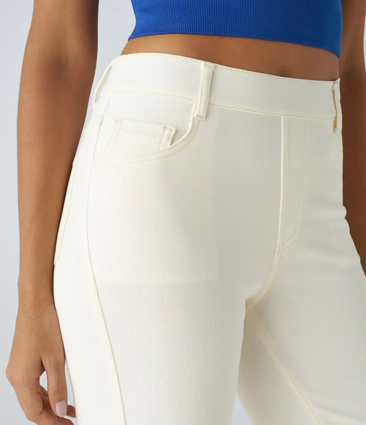 ComfortFit™ - Elastic and comfortable pants with high waist - Alurea & Co.