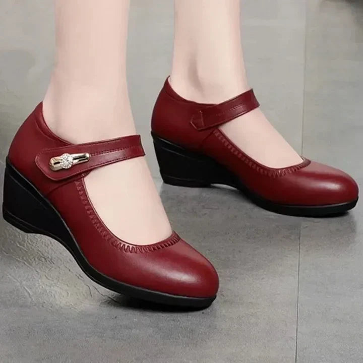Lydia – Elegant Mid-Heel Comfort Shoes - Alurea & Co.