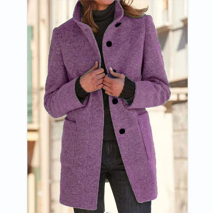 Janny | Sleek Windbreaker Coat - Alurea & Co.