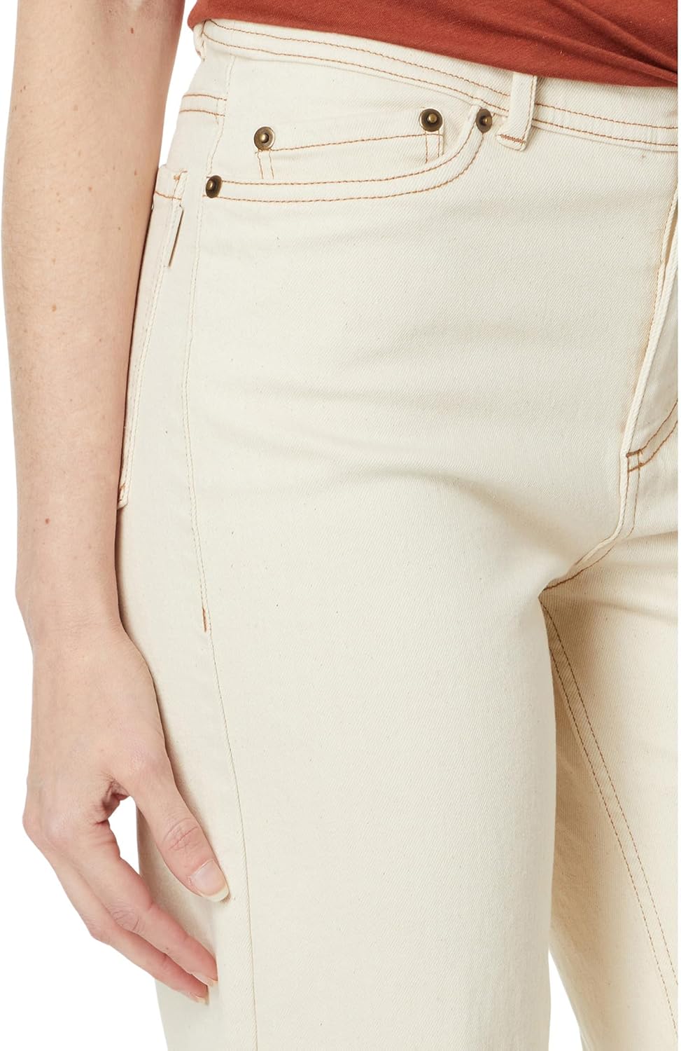 Solene Flares High-Rise Crop Pants