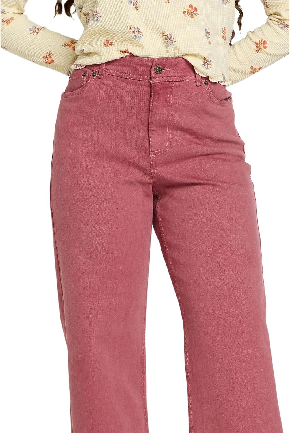 Solene Flares High-Rise Crop Pants