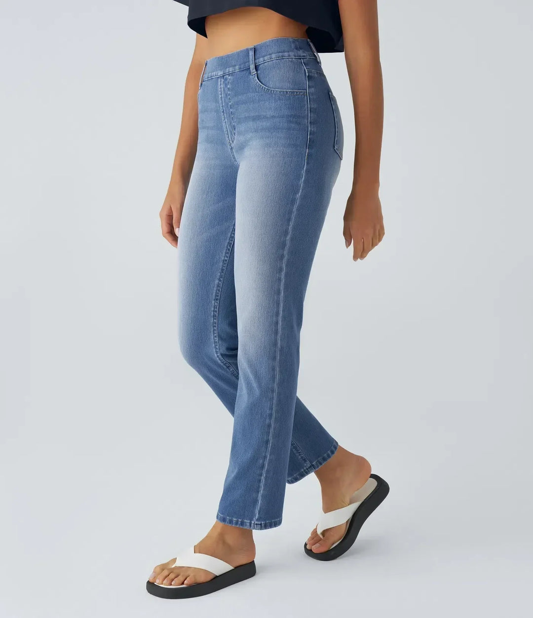 ComfortFit™ - Elastic and comfortable pants with high waist - Alurea & Co.
