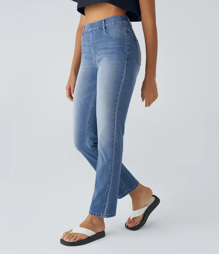 ComfortFit™ - Elastic and comfortable pants with high waist - Alurea & Co.