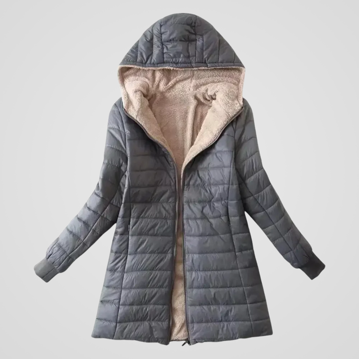 Caroline | Sherpa-Lined Winter Coat - Alurea & Co.